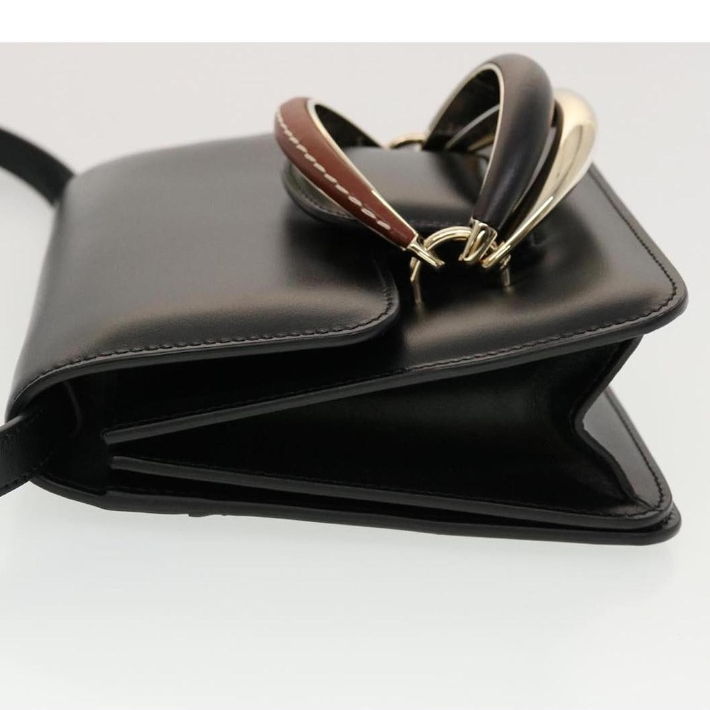 Chloe Katie Crossbody Bag - Black Leather - Picture 3 of 12